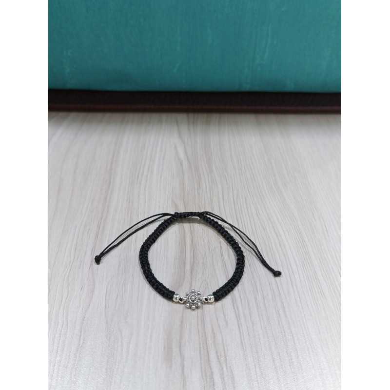 Pulsera Botón Charro Macrame Negra S1217-NEGRO | 11,19 € | Joyería Flores Pulsera Botón Charro Macrame Negra S1217-NEGRO | 11,19 € | Joyería Flores