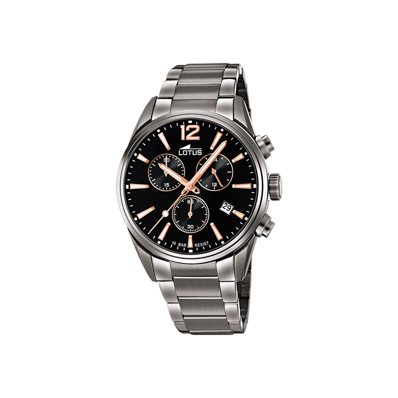 Reloj Lotus Chrono Hombre Acero 18682/2 | 139,00 € | Joyería Flores