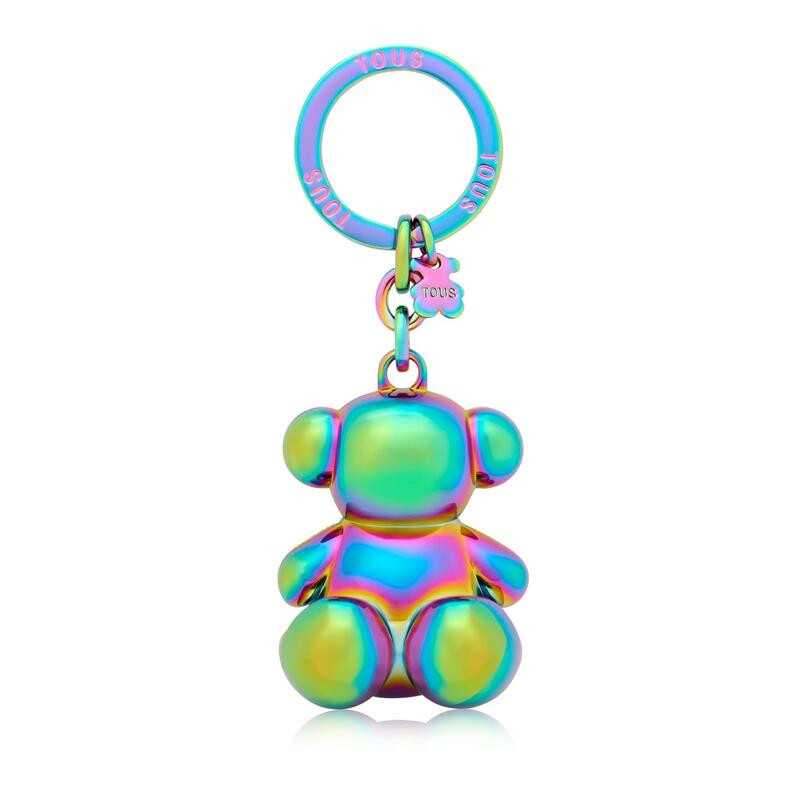 Llavero Tous iridiscente Metal Bold Bear 395910427 | 39,00 € | Joyería Flores