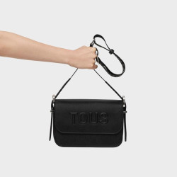 Bandolera mediana negra TOUS Brenda 2002106551 | 159,00 € | Joyería Flores