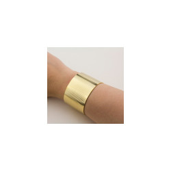 Brazalete Acero inoxidable Dorado 270066C | 20,90 € | Joyería Flores