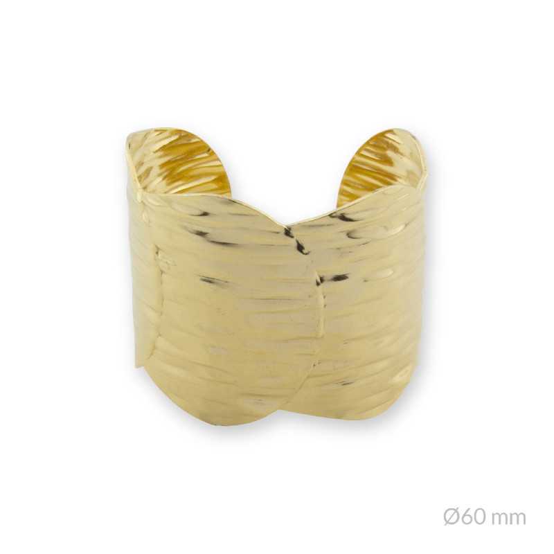 Brazalete Acero inoxidable Dorado 270067C | 21,90 € | Joyería Flores Brazalete Acero inoxidable Dorado 270067C | 21,90 € | Joyería Flores