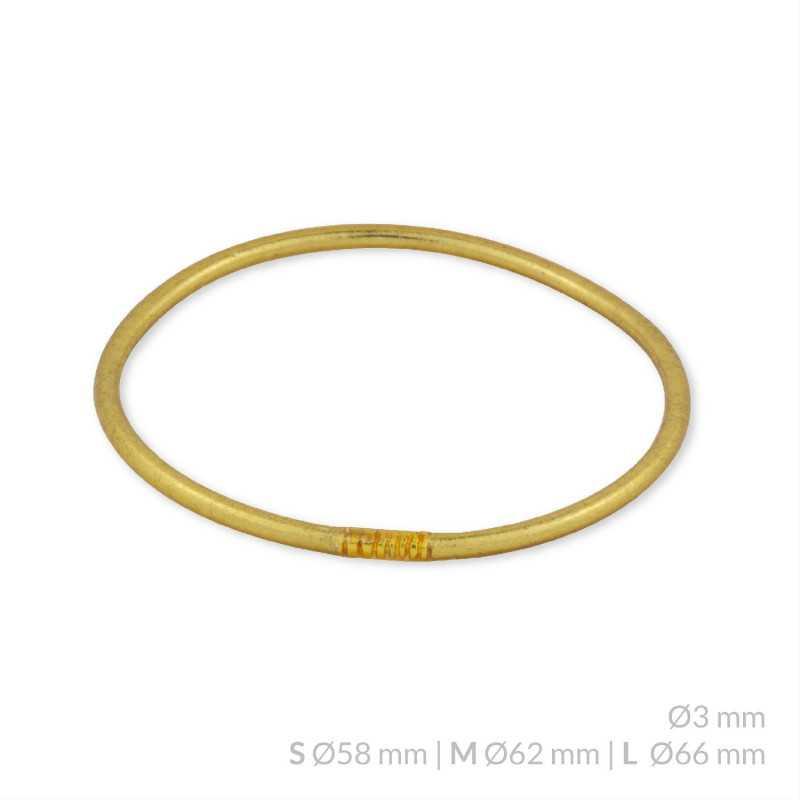 Pulsera de pan de Oro 270091S | 23,90 € | Joyería Flores Pulsera de pan de Oro 270091S | 23,90 € | Joyería Flores