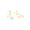 Pendientes de Acero inoxidable Dorados AC3003 | 15,90 € | Joyería Flores