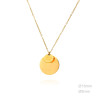 Gargantilla Personalizar Acero Dorado AC1034 | 12,90 € | Joyería Flores