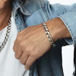 Pulsera Lotus Style Men In Black LS2361-2/1 | 19,90 € | Joyería Flores