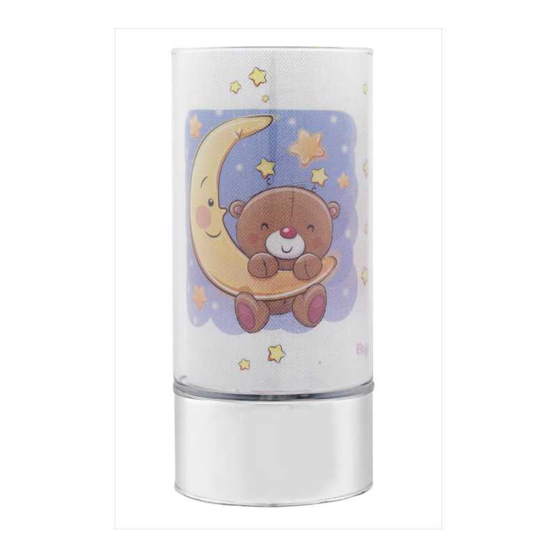 Lámpara Cristal Base Oso Luna Azul B4192-20C | 32,90 € | Joyería Flores Lámpara Cristal Base Oso Luna Azul B4192-20C | 32,90 € | Joyería Flores