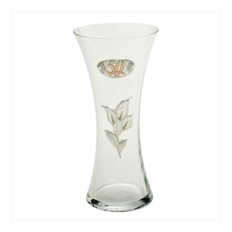 Jarrón 50 Aniversario Aplique conmemorativa GA3022C | 35,90 € | Joyería Flores Jarrón 50 Aniversario Aplique conmemorativa GA3022C | 35,90 € | Joyería Flores