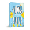 Set Cubiertos Acero Pato LU6126 | 24,90 € | Joyería Flores