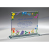 Placa Cristal P-3005/1 | 49,90 € | Joyería Flores