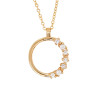 Gargantilla Oro de Ley Redonda con Piedras 5662 | 344,50 € | Joyería Flores