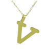 Colgante 750 Group Oro letra V, 10mm 5000V | 84,90 € | Joyería Flores