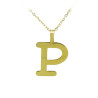 Colgante 750 Group Oro letra P, 10mm 5000P | 84,90 € | Joyería Flores