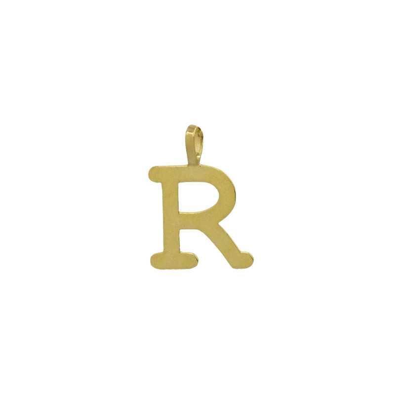 Colgante 750 Group Oro letra R, 10mm 5000R | 95,90 € | Joyería Flores