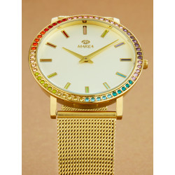 Reloj Marea Acero Dorado Esterilla Mujer B41351/3 | 49,90 € | Joyería Flores
