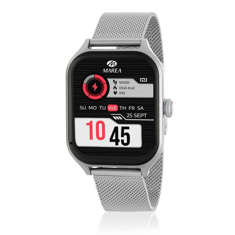 Reloj Marea Smartwatch Unisex Plateado B63004/1 | 79,90 € | Joyería Flores