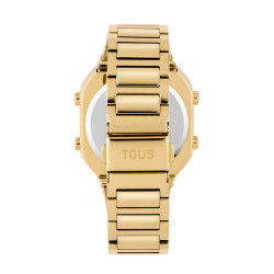Reloj Tous Digital Acero Dorado D-BEAR 3000134300 | 179,00 € | Joyería Flores