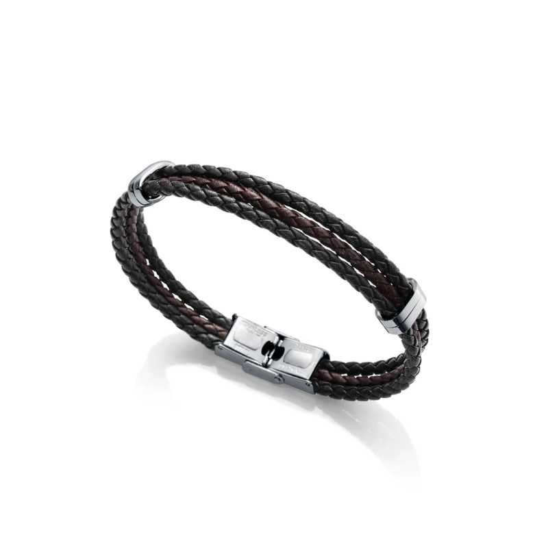 Pulsera Viceroy Magnum Acero Piel 1324P01011 | 29,00 € | Joyería Flores Pulsera Viceroy Magnum Acero Piel 1324P01011 | 29,00 € | Joyería Flores