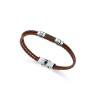 Pulsera Viceroy Hombre Acero y Piel 6456P01011 | 29,00 € | Joyería Flores