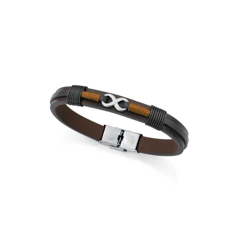 Pulsera Viceroy Hombre Acero y Piel 75380P01011 | 39,00 € | Joyería Flores Pulsera Viceroy Hombre Acero y Piel 75380P01011 | 39,00 € | Joyería Flores