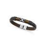 Pulsera Viceroy Hombre Acero y Piel 75380P01011 | 39,00 € | Joyería Flores