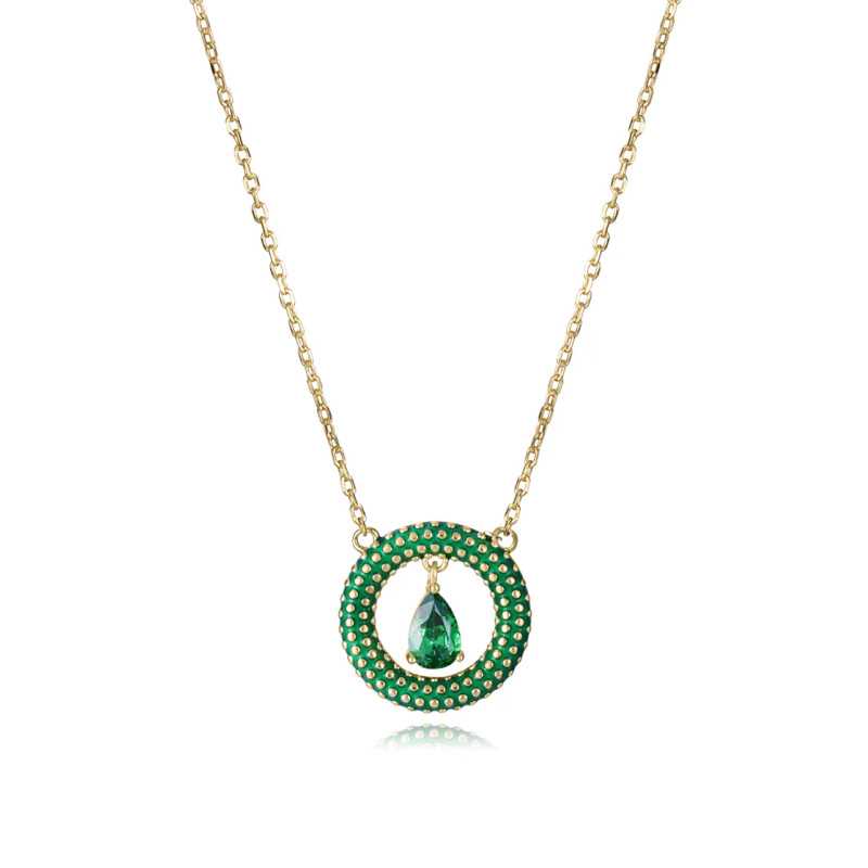 Collar Viceroy plata Dorada y aro 15122C100-32 | 59,00 € | Joyería Flores Collar Viceroy plata Dorada y aro 15122C100-32 | 59,00 € | Joyería Flores