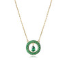 Collar Viceroy plata Dorada y aro 15122C100-32 | 59,00 € | Joyería Flores