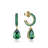 Pendientes Viceroy plata Dorada y aro 15122E100-32 | 59,00 € | Joyería Flores