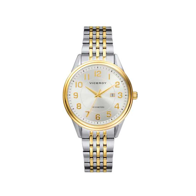 Reloj Viceroy Mujer Grand Acero Dorado 401072-95 | 115,00 € | Joyería Flores