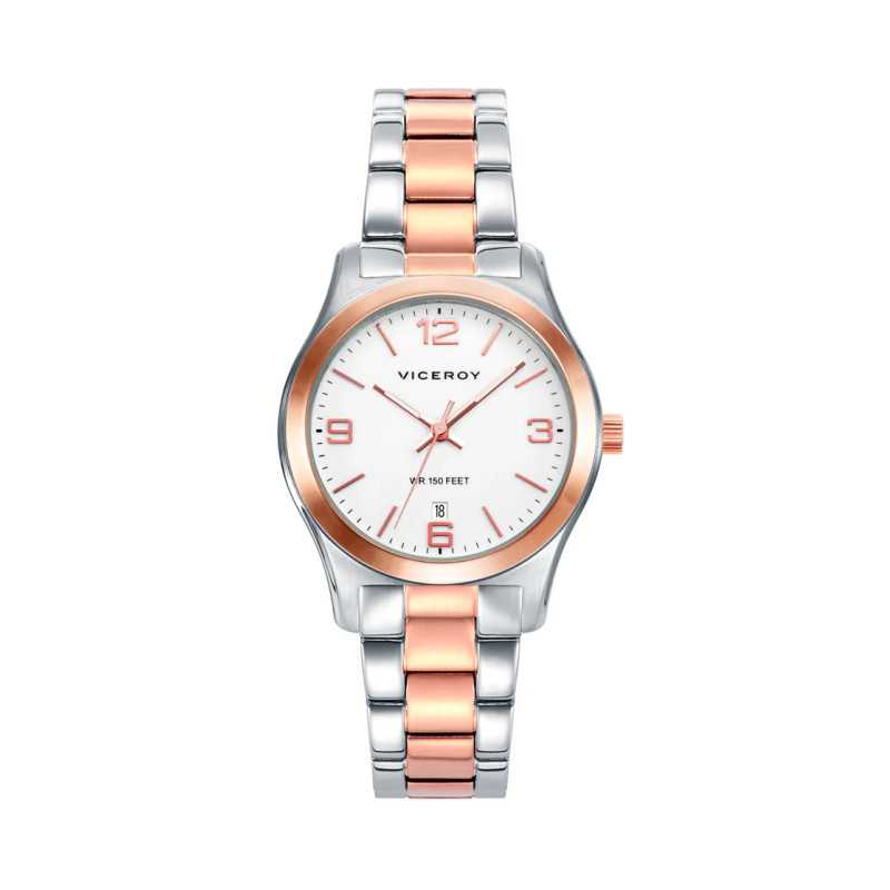 Reloj Viceroy Mujer Grand Acero IP Rosa 401086-95 | 119,00 € | Joyería Flores