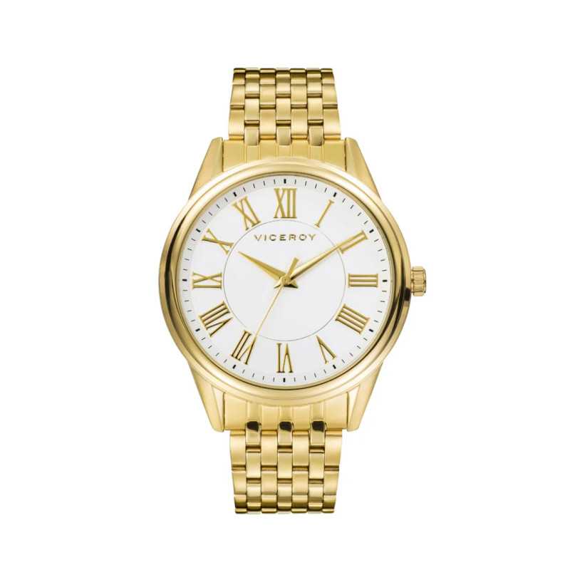 Reloj Viceroy Hombre Grand Acero Dorado 401151-03 | 115,00 € | Joyería Flores