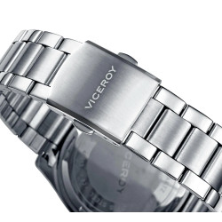 Reloj hombre Viceroy Acero esfera blanca 40513-04 | 79,00 € | Joyería Flores