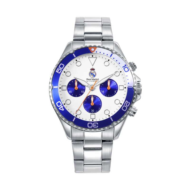 Reloj Viceroy R.Madrid Hombre Acero 41161-07 | 109,00 € | Joyería Flores