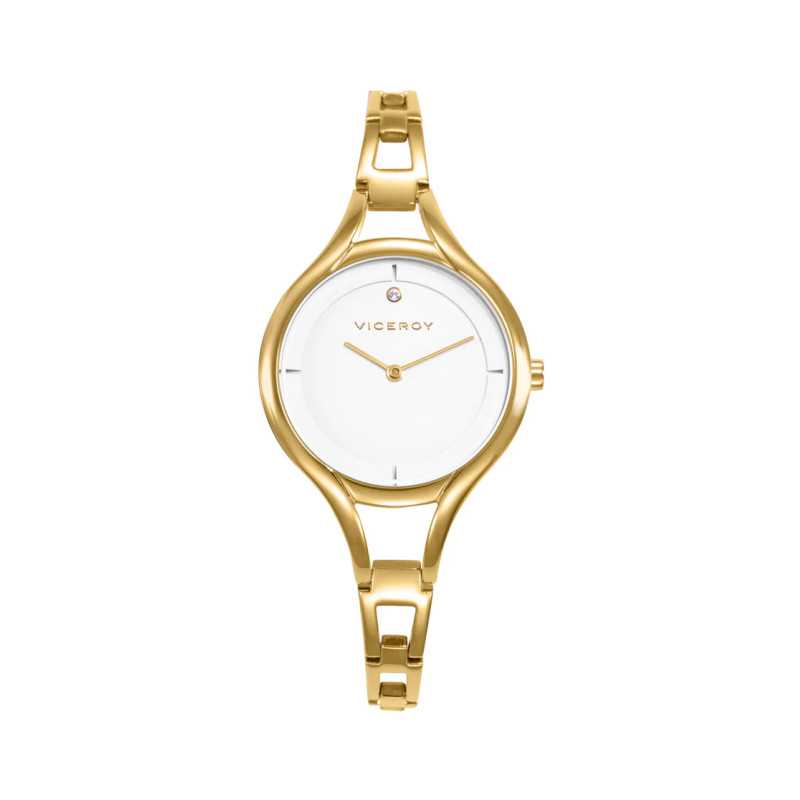 Reloj Viceroy Acero Ip dorado Mujer 42448-07 | 139,00 € | Joyería Flores