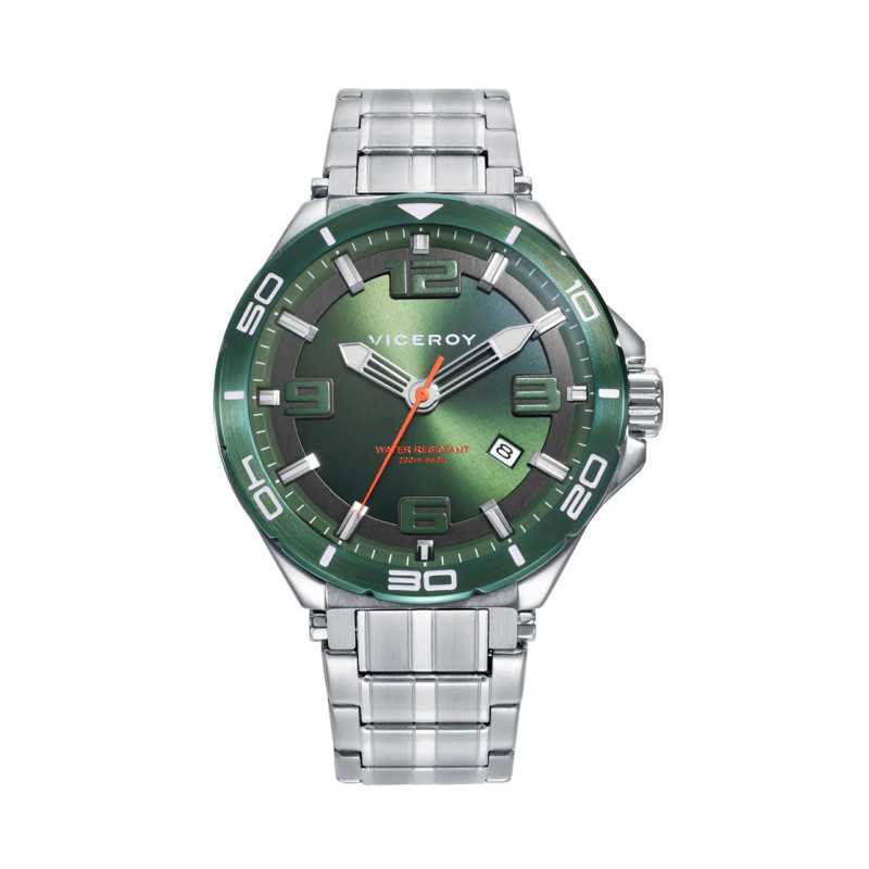 Reloj Viceroy Hombre Acero ESF Verde 46839-65 | 129,00 € | Joyería Flores