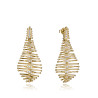 Pendientes Viceroy Hoja Plata Dorada 2318E100-30 | 69,00 € | Joyería Flores
