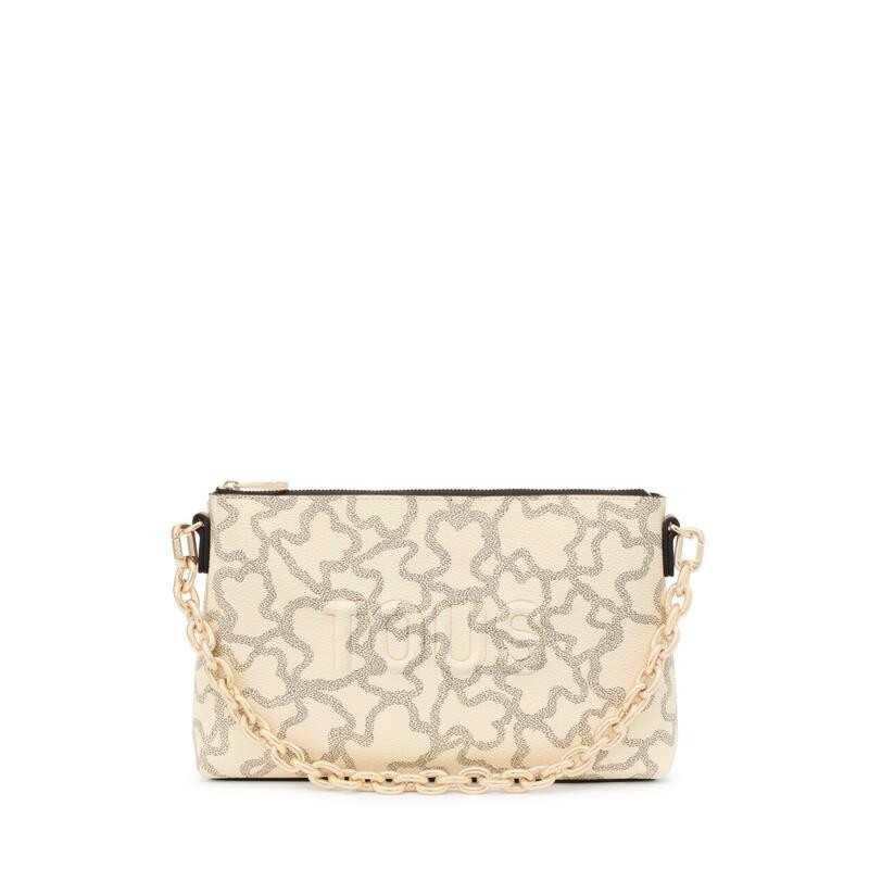 Clutch Tous beige Kaos Icon 395910190 | 99,00 € | Joyería Flores