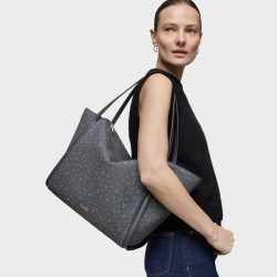 Capazo Tous grande Gris Kaos Mini 2002183748 | 199,00 € | Joyería Flores