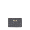 Monedero Tarjetero Tous Gris Kaos 2002184248 | 49,00 € | Joyería Flores