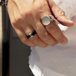 Anillo Lotus Style Acero Hombre LS2395-3/228 | 19,90 € | Joyería Flores
