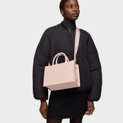 Shopper mediano Amaya Rosa Claro TOUS 2002192113 | 169,00 € | Joyería Flores