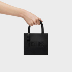 Bolso mini cube negro TOUS Brenda 2002106651 | 99,00 € | Joyería Flores