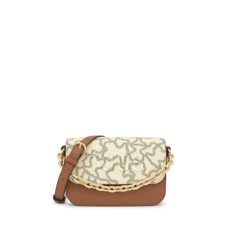 Bandolera S Tous camel y beige Kaos Icon 2002200343 | 169,00 € | Joyería Flores Bandolera S Tous camel y beige Kaos Icon 2002200343 | 169,00 € | Joyería Flores