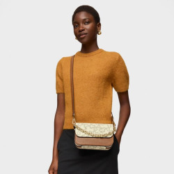 Bandolera S Tous camel y beige Kaos Icon 2002200343 | 169,00 € | Joyería Flores