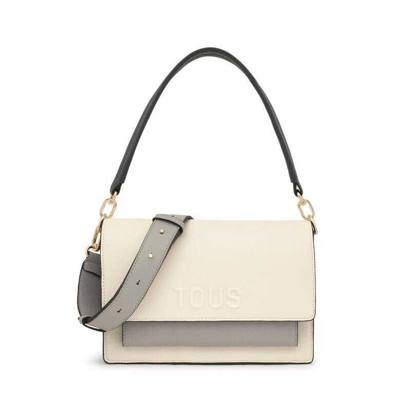 Bandolera Tous M beige y gris Audree 2002202601 | 199,00 € | Joyería Flores Bandolera Tous M beige y gris Audree 2002202601 | 199,00 € | Joyería Flores
