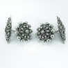 Gemelos de botón Charro plata de ley 513-G | 30,63 € | Joyería Flores