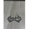 Argollas Botón Charro Plata de Ley Filigrana A/7 | 43,13 € | Joyería Flores