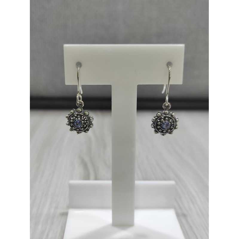 Pendientes Hippie Charro Azul Claro HP004D-ACL | 12,38 € | Joyería Flores Pendientes Hippie Charro Azul Claro HP004D-ACL | 12,38 € | Joyería Flores