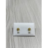 Pendientes Botón Charro Plata Dorado Perla 00/P/CH | 9,88 € | Joyería Flores