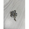 Broche Ramo Botón Charro Plata BF92 | 16,88 € | Joyería Flores